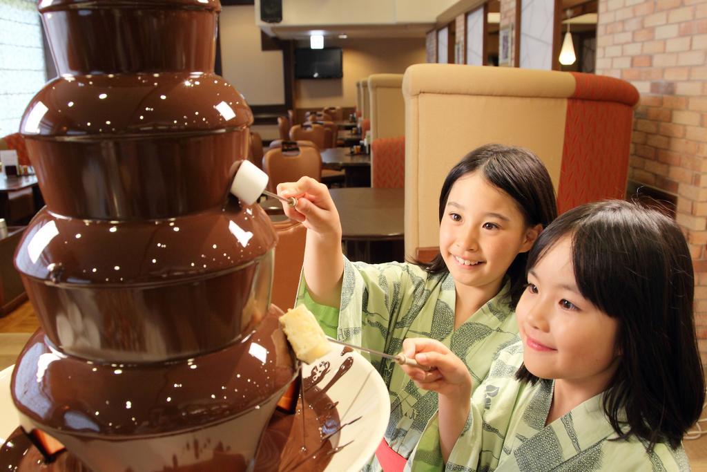Iizaka Hotel Juraku Fukushima  Exterior foto